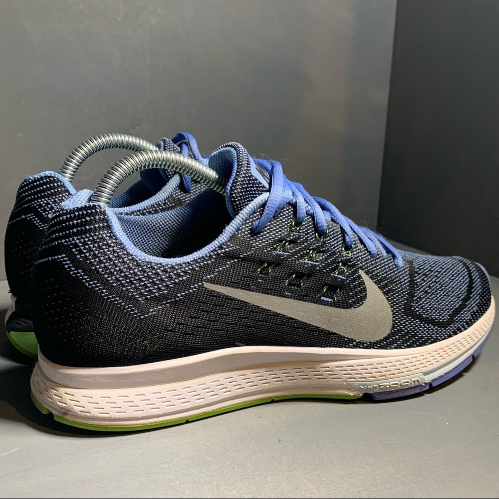 Nike Air Zoom Structure 18 Blue Running Shoes Women's 683737-402 - Picture 8 of 9